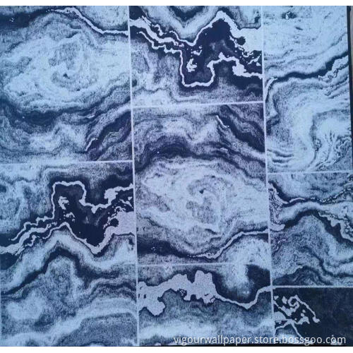 53cm PVC Wallpaper Vinyl Wallpaper Thickness Wallcovering